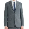 Marcraft Burge Bi-Stretch Two-Button Notch Lapel Jacket - Grey Tailored Shop
