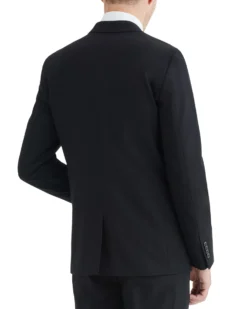 Weatherproof Tailored Shop Burge Bi-Stretch Two-Button Notch Lapel Jacket - Black