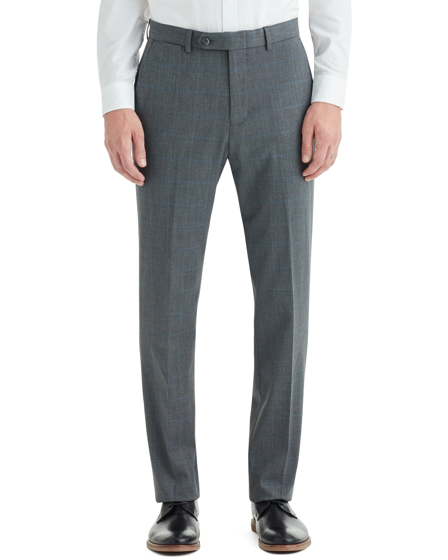 Marcraft Cave Bi-Stretch Flat Front Suit Pant - Grey Tailored Shop 3 Marcraft Cave Bi-Stretch Flat Front Suit Pant - Grey Tailored Shop