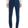 Marcraft Tailored Shop Cave Bi-Stretch Flat Front Suit Pant - Blue