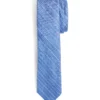 Randa Tailored Shop Donegal Stripe Slim Tie - Cobalt