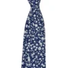 Randa Kenneth Floral Printed Silk Neck Tie - Navy Tailored Shop